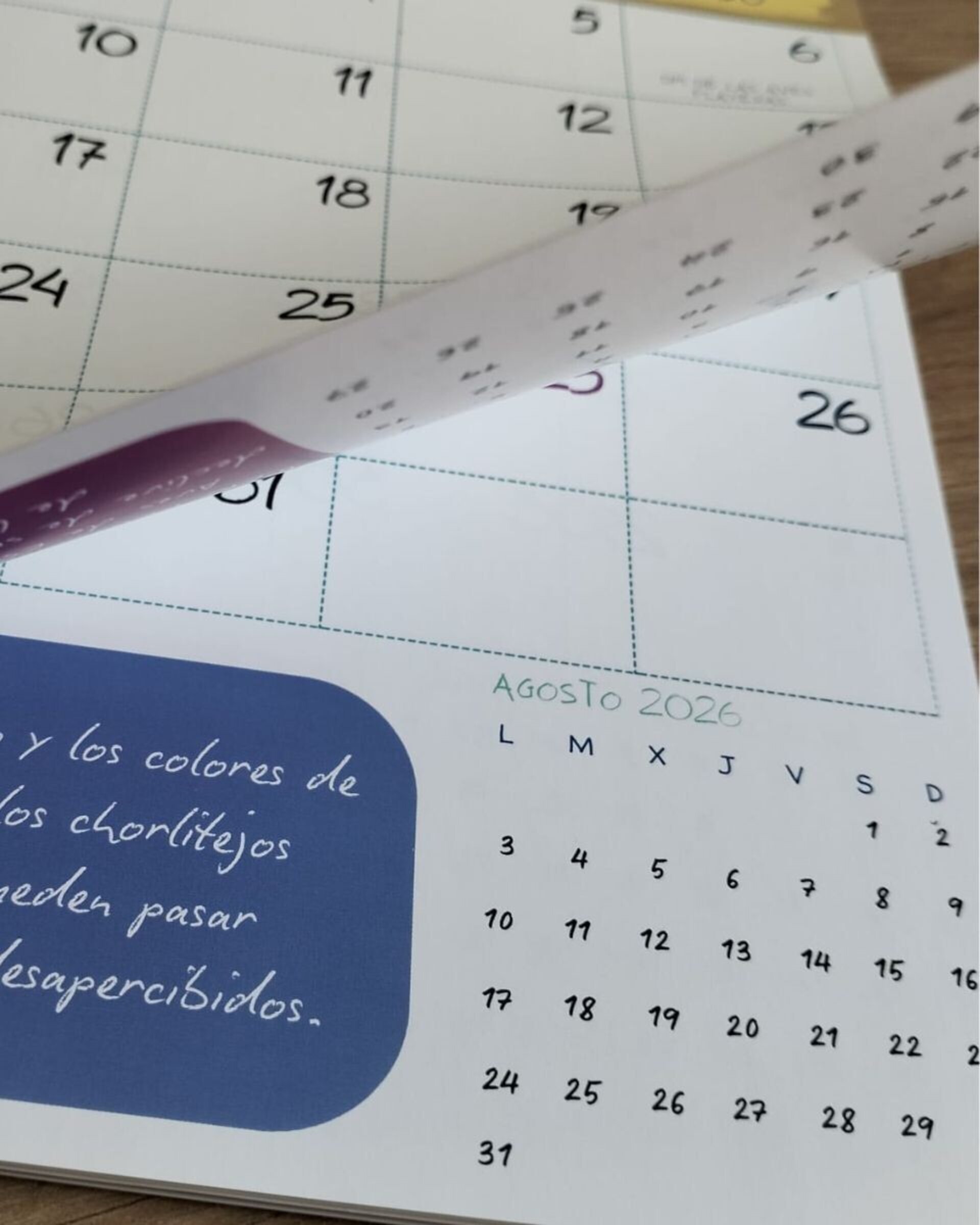 Calendario de pared 2026 - 4