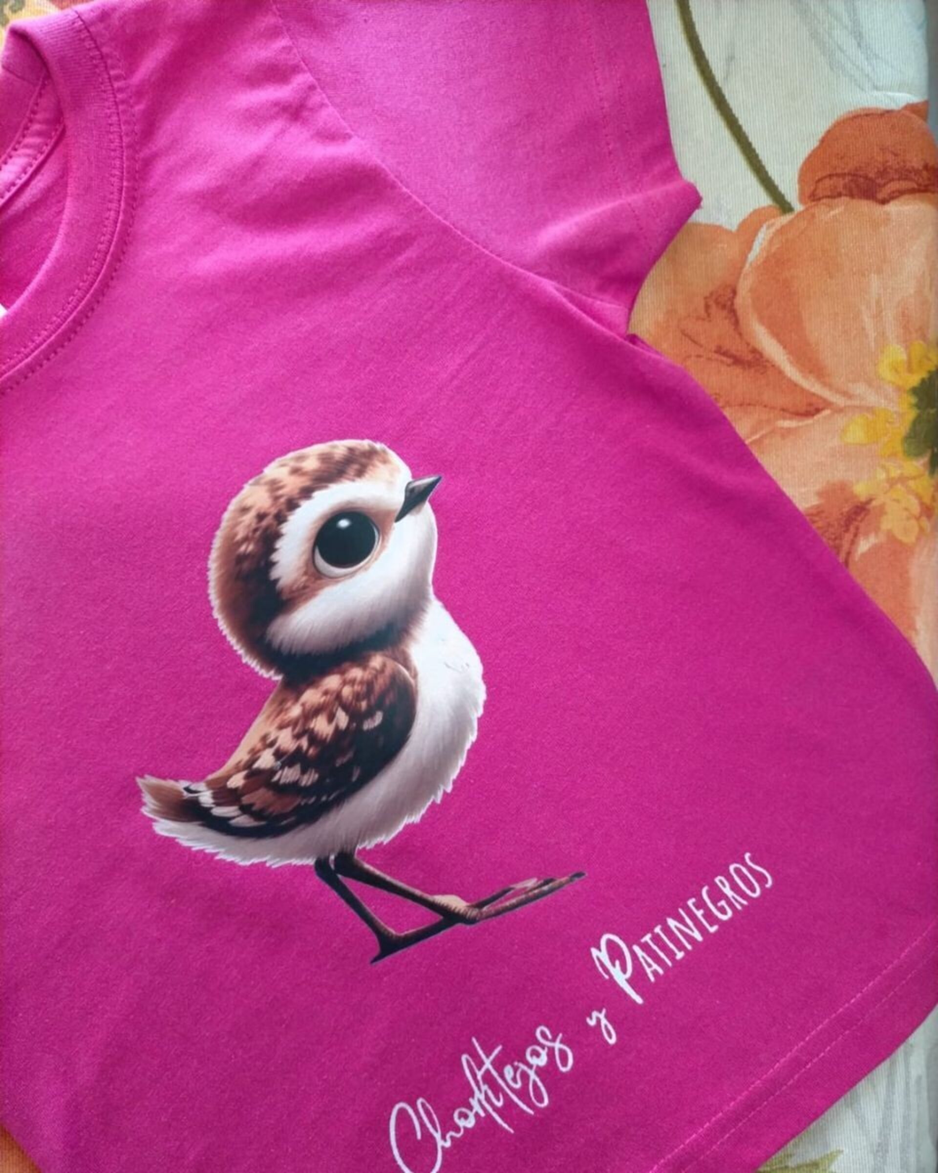 Camiseta manga corta infantil del Polluelo Chorlitejo Patinegro - 1
